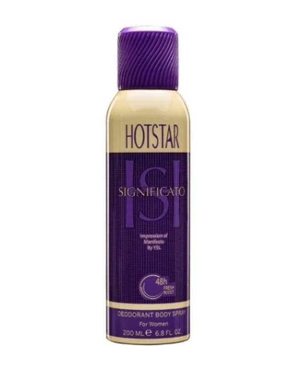 اسپری دئودورانت زنانه هات استار Hotstar مدل Significato حجم 200ml