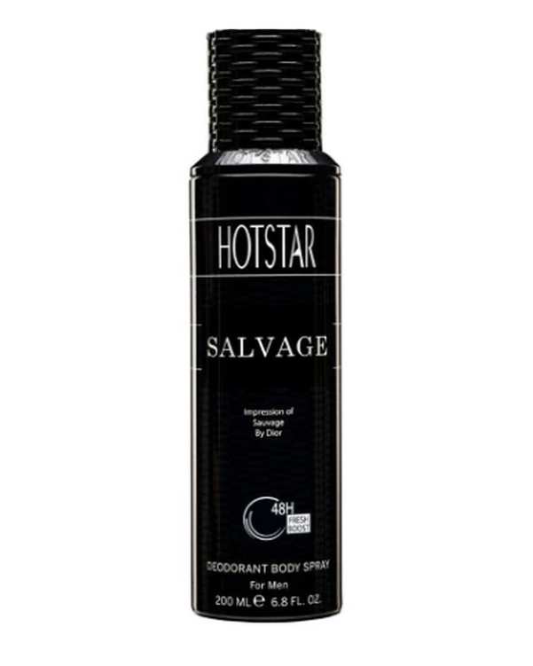 اسپری دئودورانت مردانه هات استار Hotstar مدل Salvage حجم 200ml