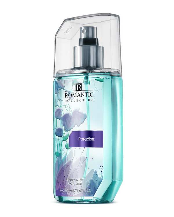 بادی میست مردانه رمانتیک Romantic مدل پارادایس حجم 250ml
