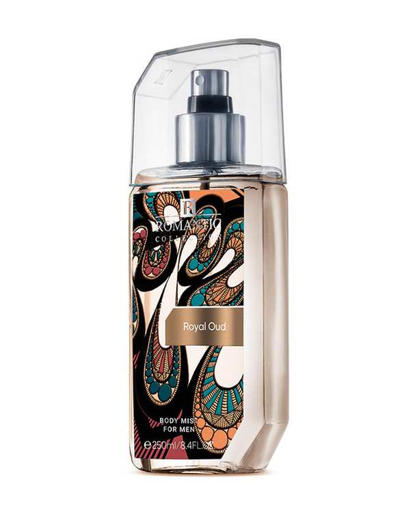 بادی میست مردانه رمانتیک Romantic مدل Royal Oud حجم 250ml