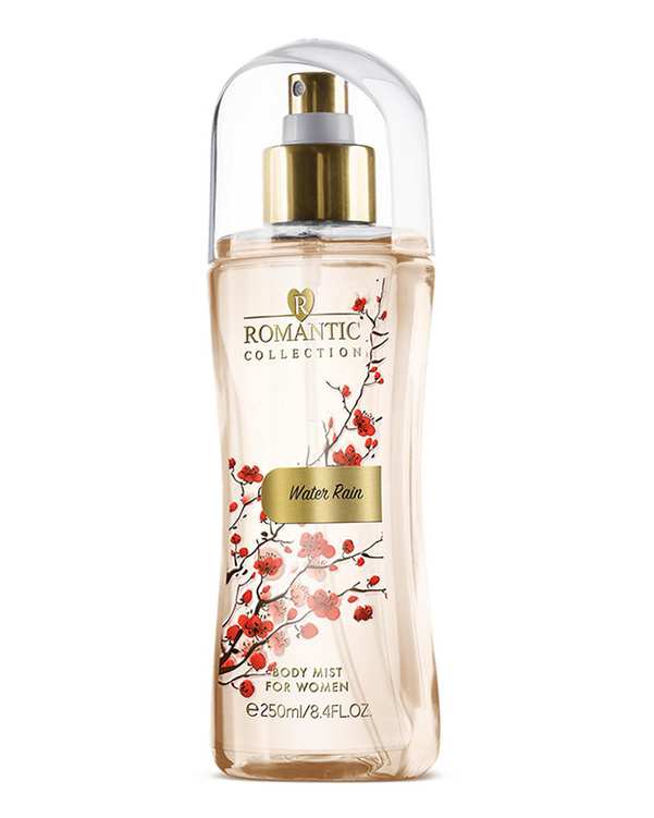 بادی میست زنانه رمانتیک Romantic مدل Water Rain حجم 250ml