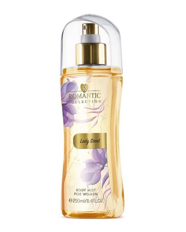 بادی میست زنانه رمانتیک Romantic مدل لیدی سنت حجم 250ml