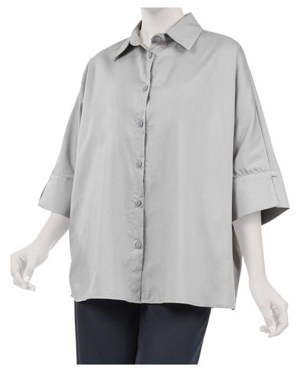 مانتو زنانه لینن طوسی سوپردرای Superdry کد W13S53302T