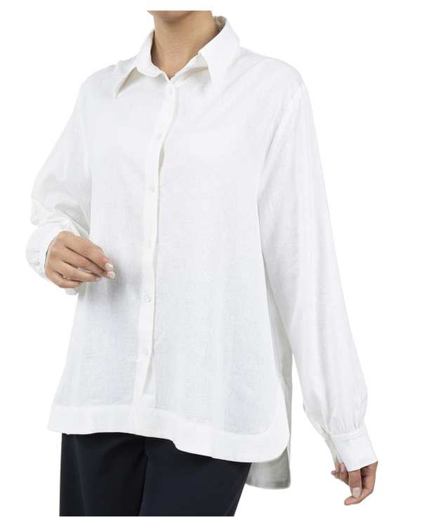 مانتو زنانه لینن سفید سوپردرای Superdry کد W13S55002C
