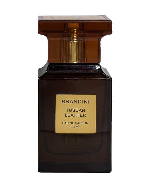 عطر جیبی برندینی Brandini مدل توسکان لدر Tuscan Leather حجم 33ml