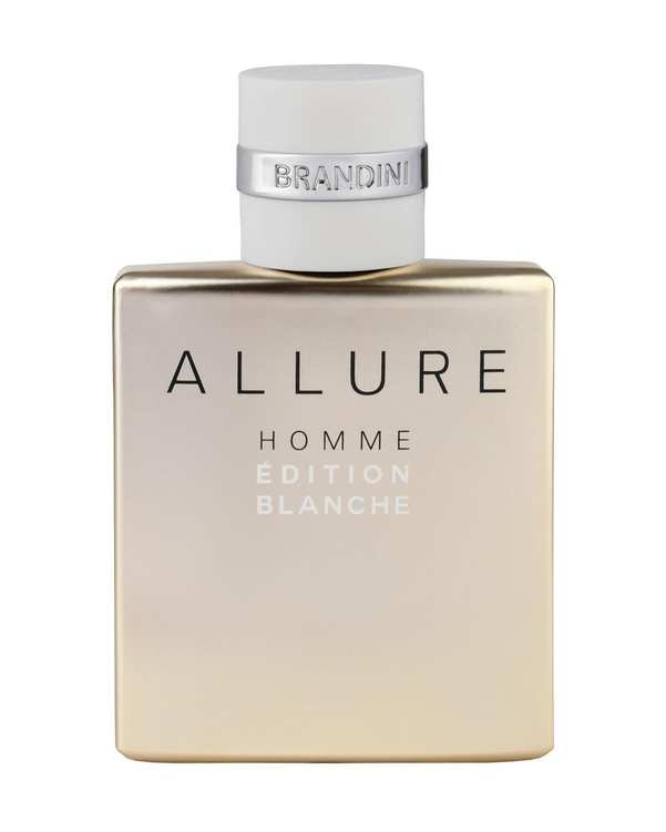 عطر جیبی مردانه برندینی Brandini مدل الور هم ادیشن بلانش Allure Homme Edition Blanche حجم 33ml