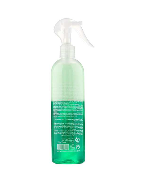اسپری دو فاز مرطوب کننده مو میسوری Misssuri مناسب انواع مو حجم 400ml - تصویر 2