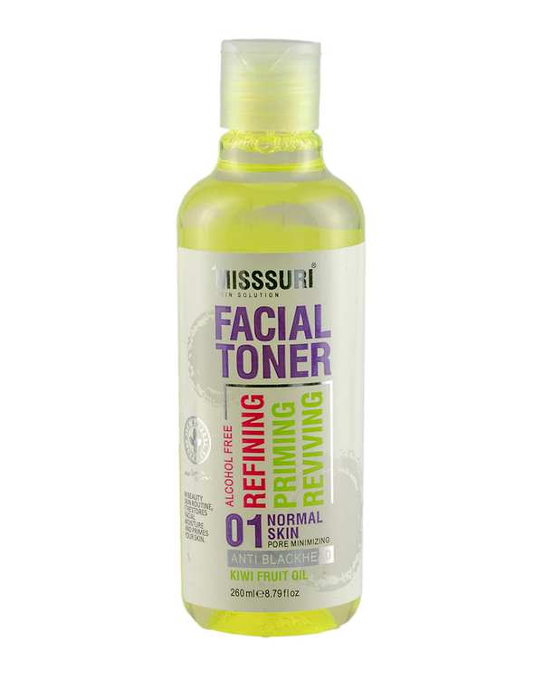 تونر صورت میسوری Misssuri مناسب پوست معمولی حجم 260ml