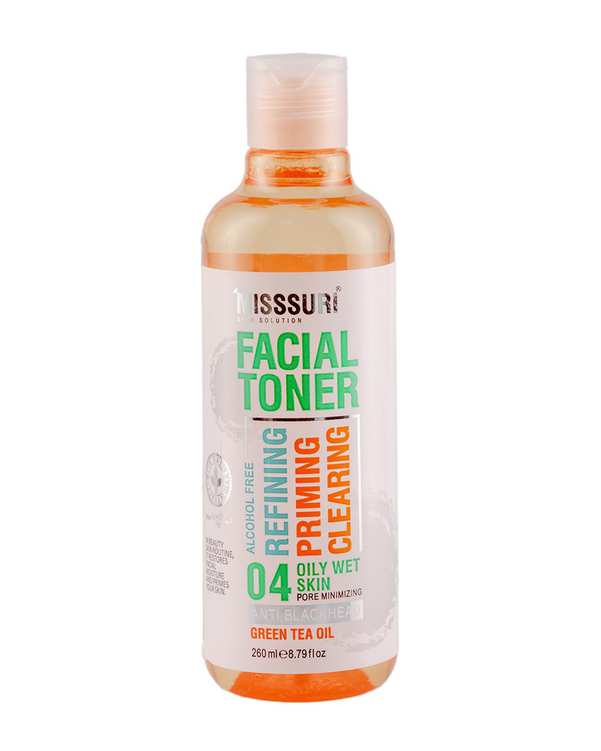 تونر صورت میسوری Misssuri مناسب پوست چرب حجم 260ml