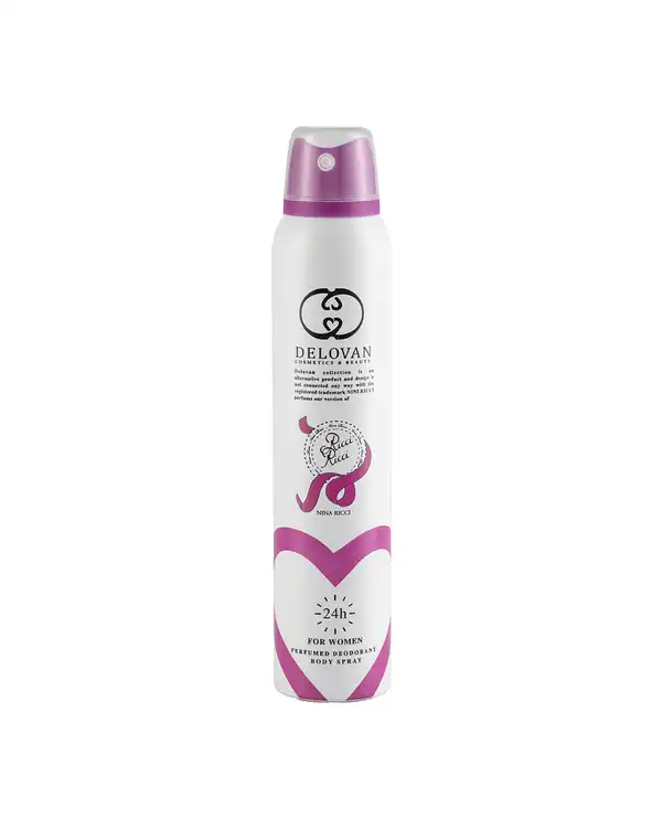 اسپری بدن زنانه دلوان Delvan مدل Richie Richie 207 حجم 200ml