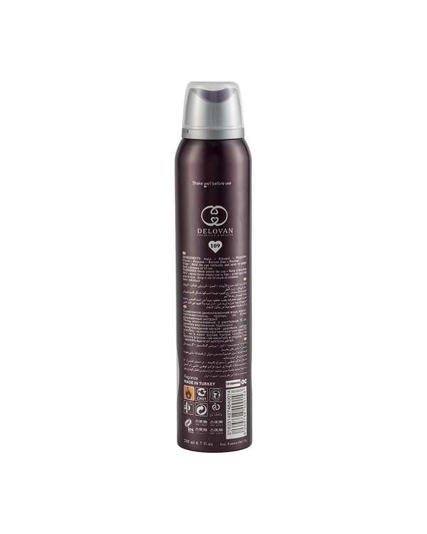 اسپری بدن مردانه دلوان Delvan مدل Euphoria Man 109 حجم 200ml - تصویر 2