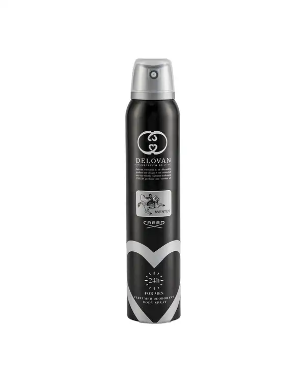 اسپری بدن مردانه دلوان Delvan مدل Creed Aventus 103 حجم 200ml