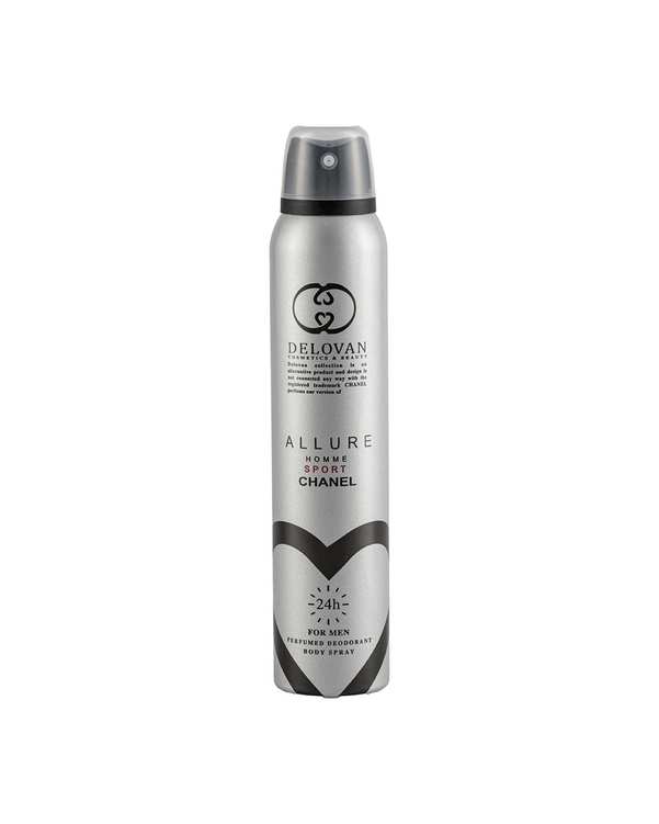 اسپری بدن مردانه دلوان Delvan مدل Allure Home 111 حجم 200ml