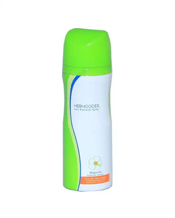 اسپری موبر بدن هرمودر Hermooder حاوی عصاره مگنولیا مناسب انواع پوست 200ml