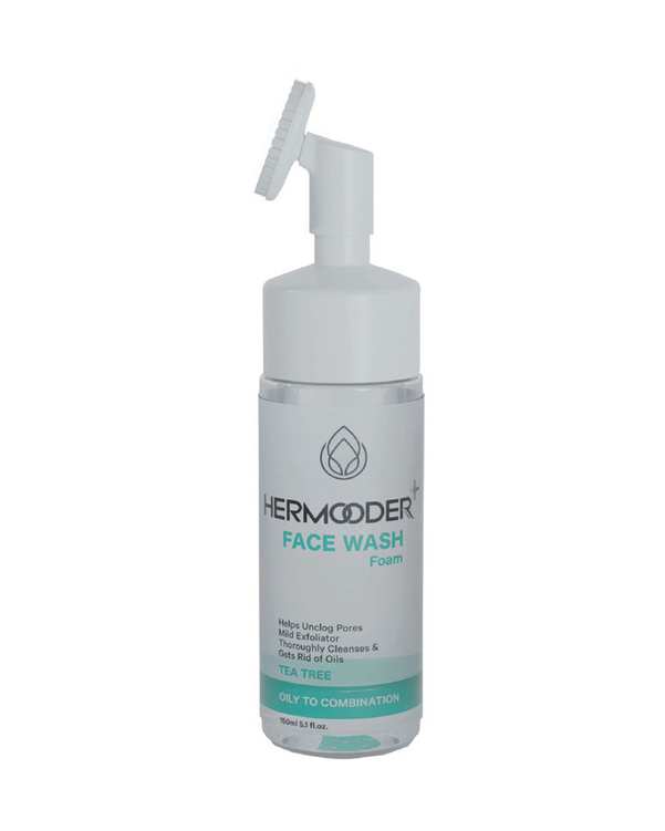 فوم شستشوی صورت هرمودر Hermooder مدل Tea Tree حجم 150ml