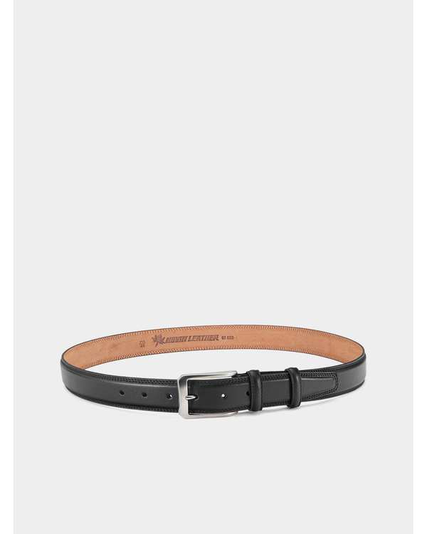 کمربند و ساسپندر مردانه کمربند چرم مردانه دو دوخت نوین چرم Novin Charm مدل آنالین Ss- BT0550 برند Novin Leather - تصویر 2