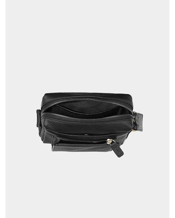 کیف چرم کراس بادی مشکی نوین چرم Novin Leather مدل راونا Fm- MSB3938 - تصویر 4