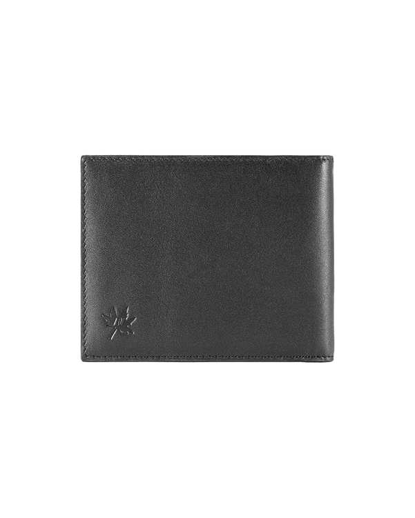 کیف پول چرم مشکی نوین چرم Novin Leather مدل آرتا PE2658