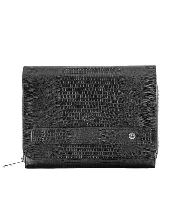 کیف پاسپورتی چرم مردانه مشکی نوین چرم Novin Leather مدل 935 WB3710