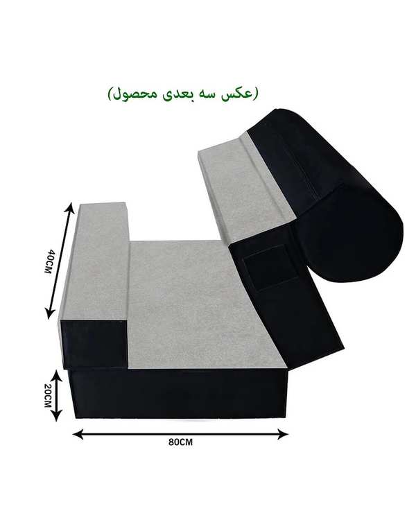 کاناپه تخت شو یک نفره نوپه هوم Nopehome کد M1043 - تصویر 2