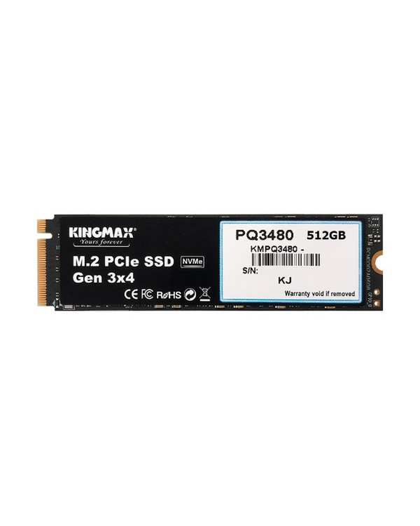 حافظه اس اس دی کینگمکس Kingmax مدل M.2 2280 PCIe NVMe SSD Gen۳x4 PQ۳480 ظرفیت 512 گیگابایت