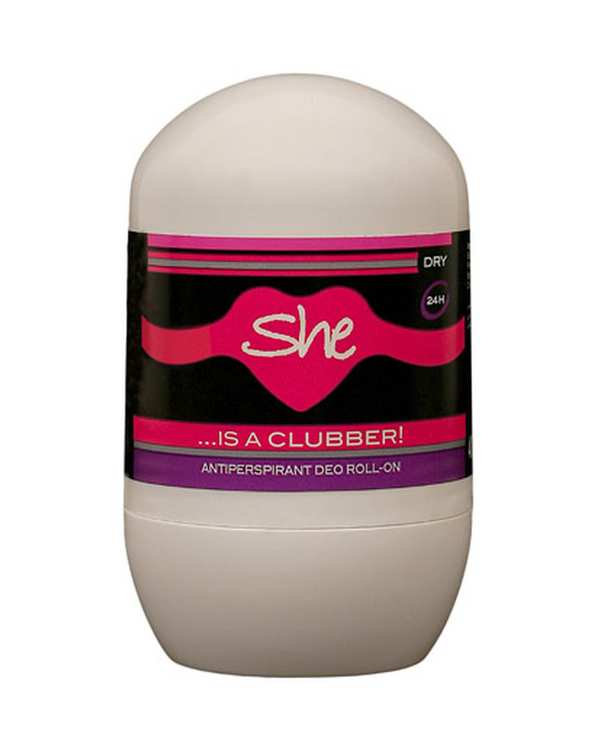 مام رول دئودورانت زنانه شی She مدل Is Clubber حجم 40ml