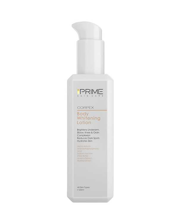 لوسیون روشن کننده بدن پرایم Prime حجم 200ml