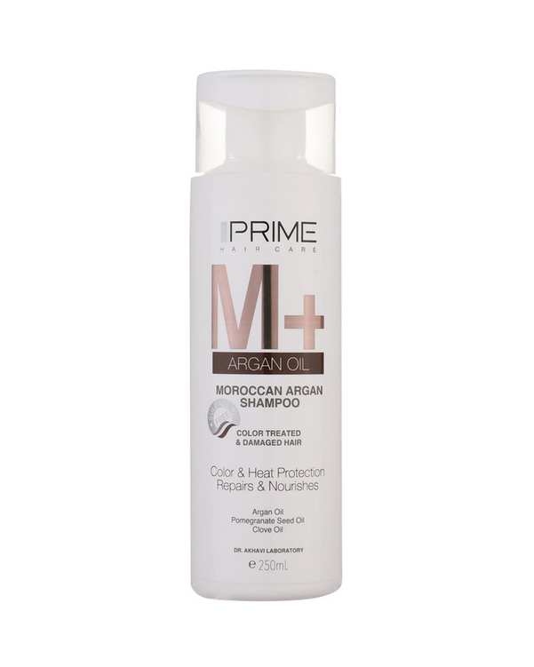 شامپو تقویت کننده مو آرگان پرایم Prime مدل M+ حجم 250ml