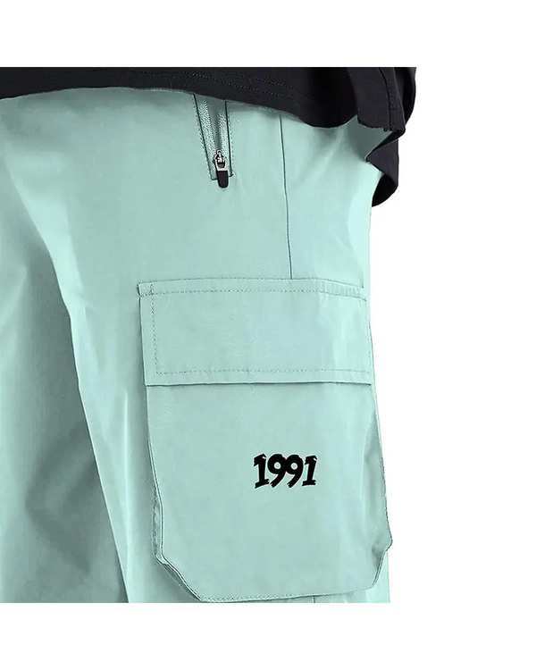 شلوارک ورزشی مردانه آیرو سبز نعناعی نوزده نود و یک 1991 مدل SH1950 Honeydew - تصویر 3