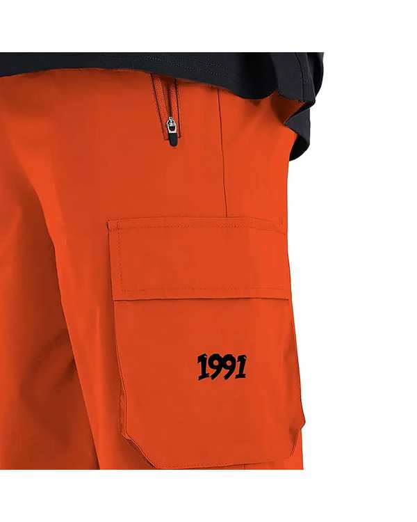 شلوارک ورزشی مردانه آیرو نارنجی نوزده نود و یک 1991 مدل SH1950 Or - تصویر 5