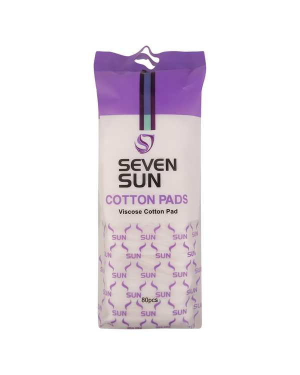 پد آرایش پاک کن مربعی سون سان Seven Sun بسته 80 عددی