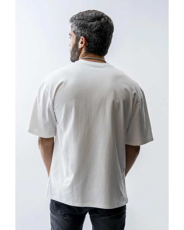 تی شرت مردانه سفید آر ان اس RNS کد 12022447 - تصویر 2