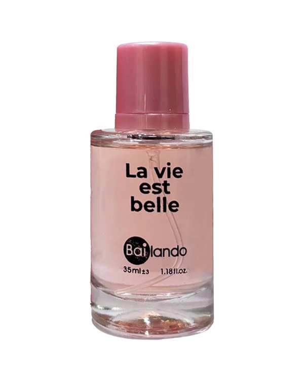 عطر جیبی زنانه بایلندو Bailando مدل LA VIE EST BELLE حجم 35ml