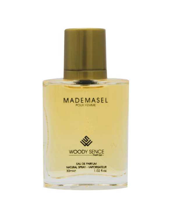 عطر جیبی زنانه وودی سنس مدل COCO Mademasel حجم 30 میلی لیتر