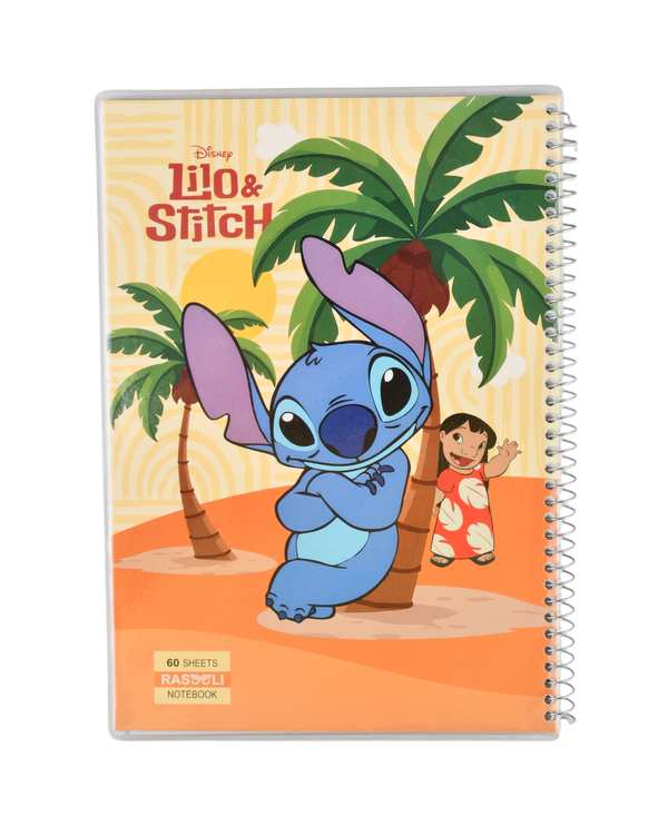 دفتر مشق 60 برگ سیمی مجلد طرح استیج Stitch