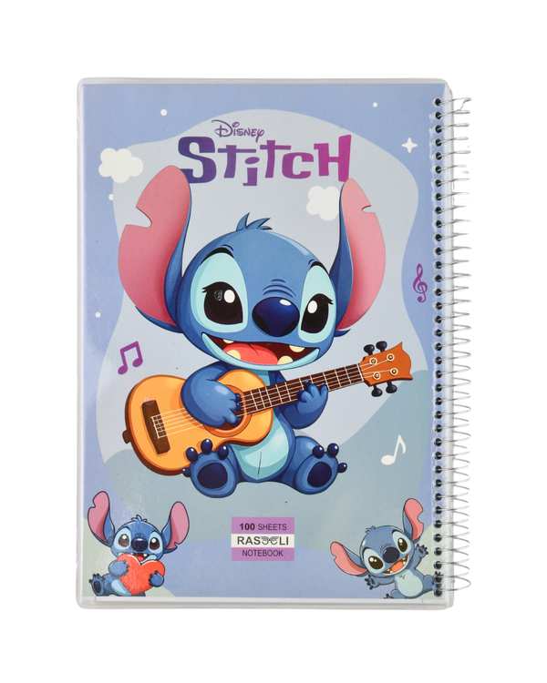دفتر مشق 100 برگ سیمی مجلد طرح استیج stitch
