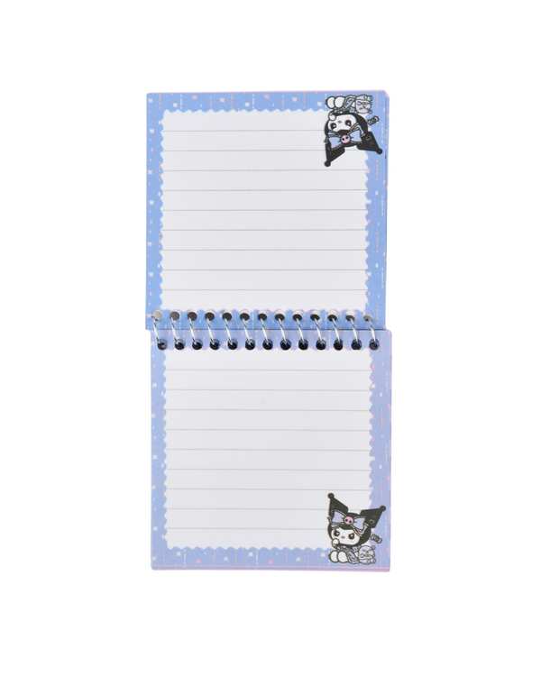 دفتر چه یادداشت 60 برگ بنفش کاغذ حاشیه دار طرح کرومی Kuromiکد 04 - تصویر 3