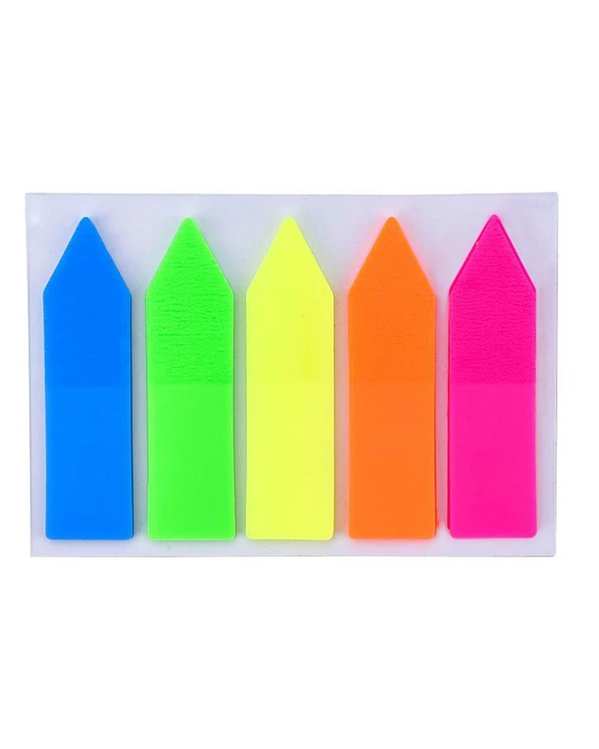 کاغذ یادداشت استیک نوت رنگی چسب دار مدل Flags
