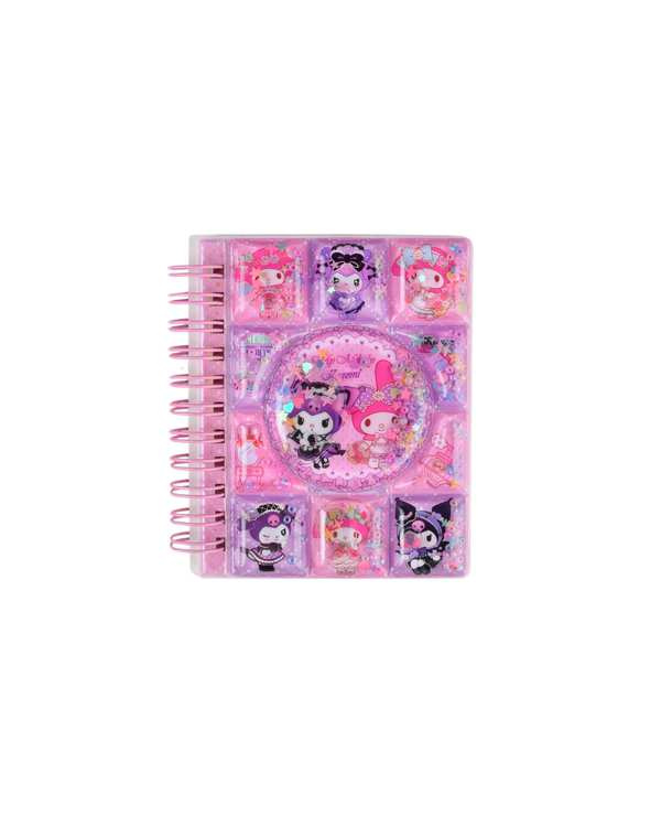 دفترچه یادداشت 30 برگ مدل آکواریومی طرح ملودی و کرومی کد 001