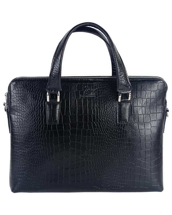 کیف چرم اداری زنانه مشکی چرم بارز Charm Barez مدل DZ66.PRIMA