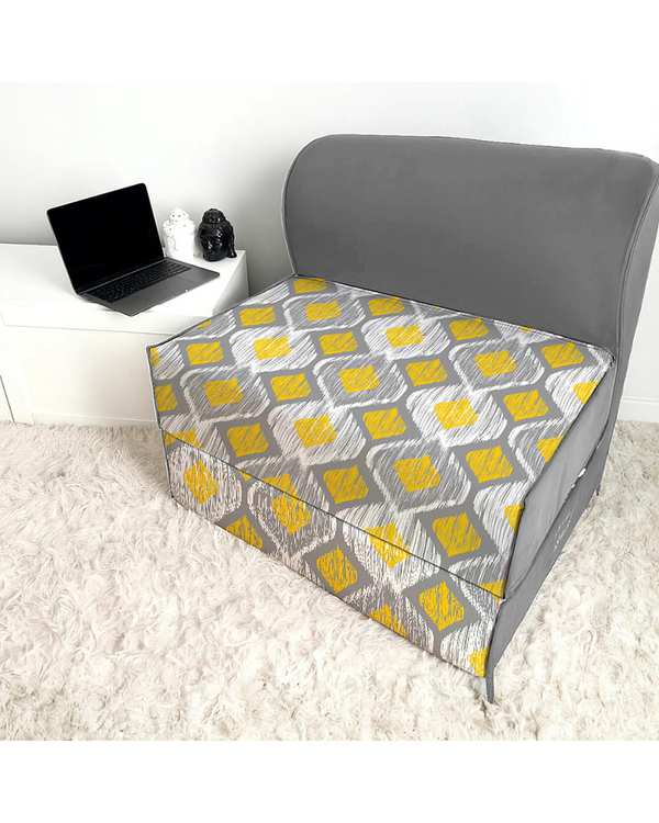 کاناپه تخت شو یک نفره نوپه هوم Nopehome مدل لوزی کد M1063