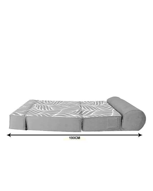 کاناپه تخت شو یک نفره نوپه هوم Nopehome مدل ساده مینیمال برگ کد M1066 - تصویر 2