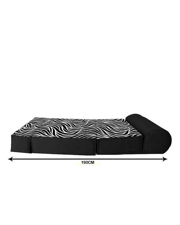 کاناپه تخت شو یک نفره نوپه هوم Nopehome مدل پترن مینیمال کد M1069 - تصویر 4
