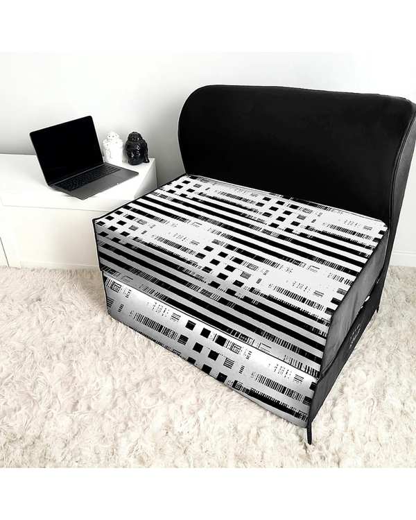کاناپه تخت شو یک نفره نوپه هوم Nopehome مدل زیگزاگ مدرن کد M1075