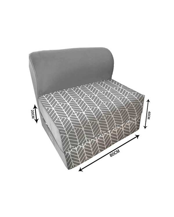 کاناپه تخت شو یک نفره نوپه هوم Nopehome مدل پترن مینیمال مدرن کد M1081 - تصویر 2