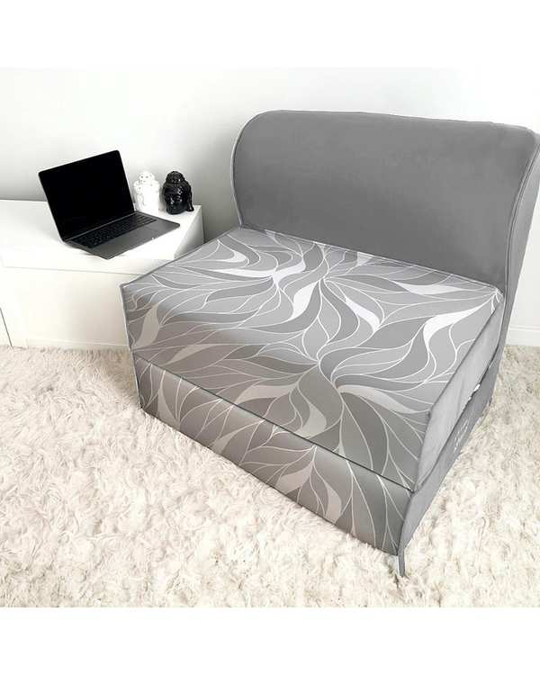 کاناپه تخت شو یک نفره نوپه هوم Nopehome مدل پترن گل مینیمال کد M1082