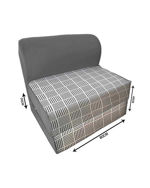 کاناپه تخت شو یک نفره نوپه هوم Nopehome مدل حصیری کد M1097 - تصویر 2