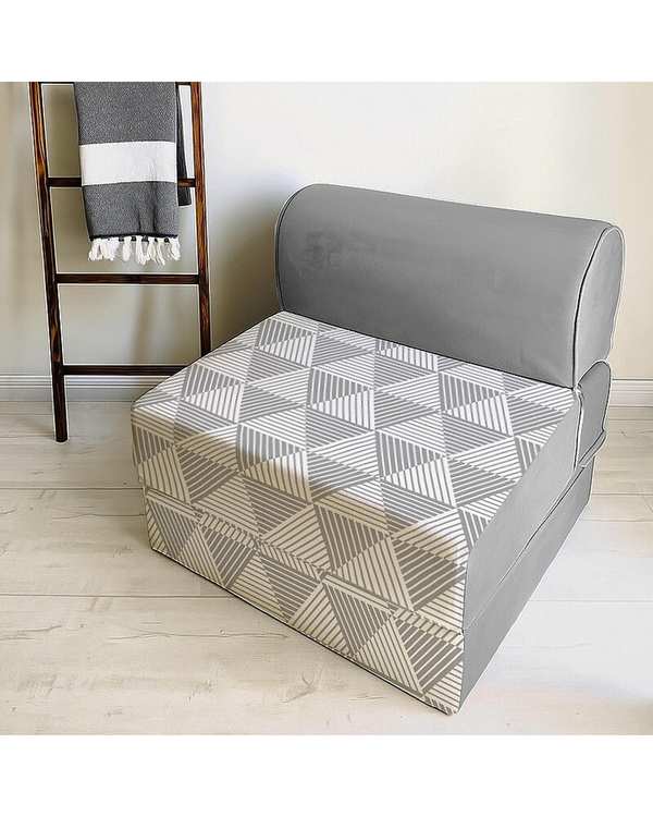 کاناپه تخت شو یک نفره نوپه هوم Nopehome مدل مینیمال مثلث کد M1101
