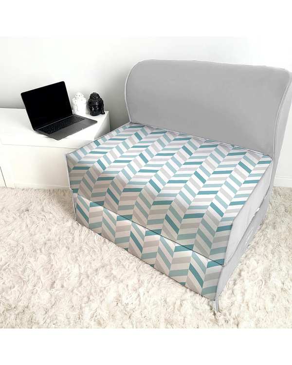 کاناپه تخت شو یک نفره نوپه هوم Nopehome مدل جناقی مینیمال مدرن کد M1103