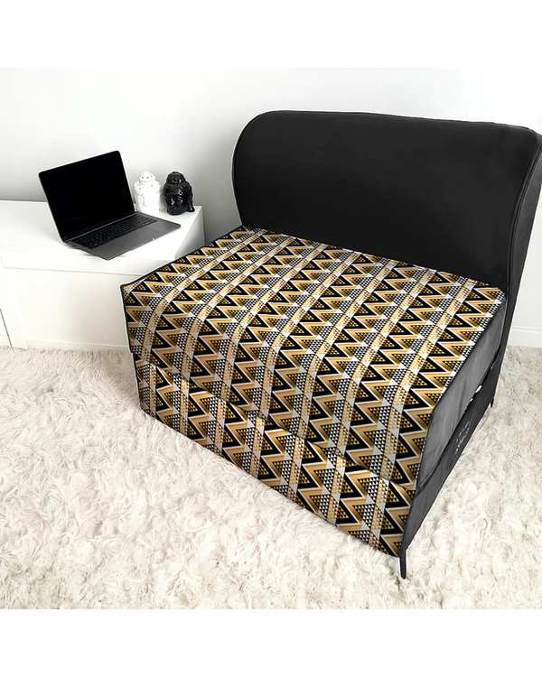 کاناپه تخت شو یک نفره نوپه هوم Nopehome مدل مدرن زیگزاگ کد M1104